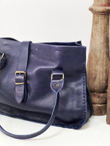 Importante | Amsterdam Leather Bag | Blue