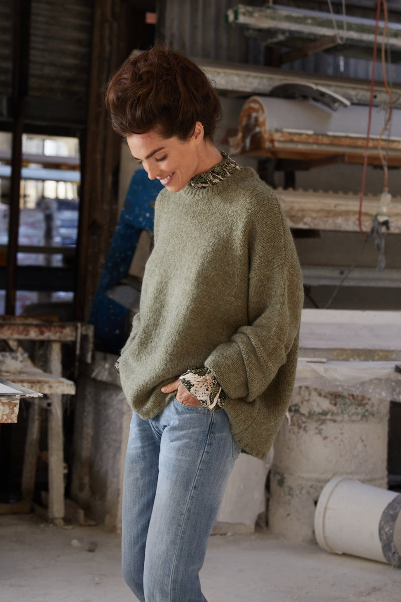 M.A. Dainty | Plato Jumper | Olive