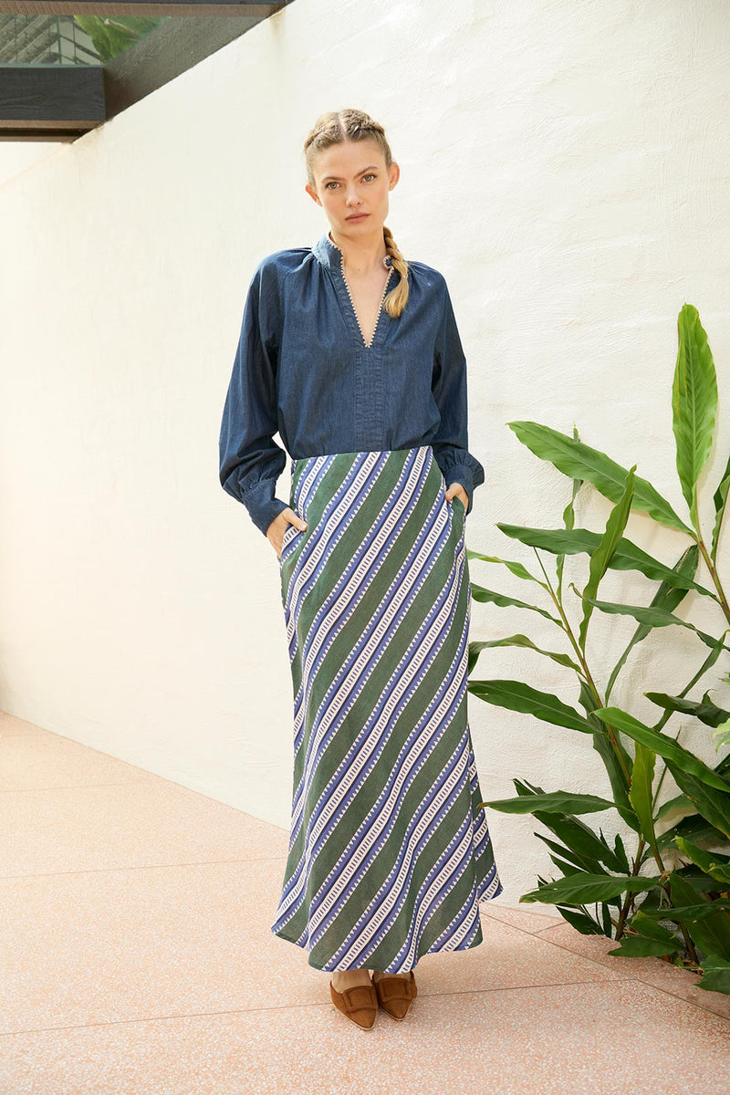 The Dreamer Label | Chloe Denim Blouse