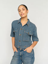 Mos Mosh | Ebba Bobble Jacket | Blue