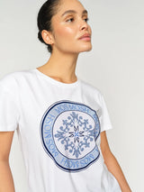 Mos Mosh | Judd O-Neck Tee | White