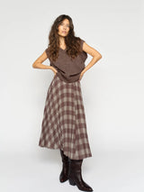 Mos Mosh | Chari Chaz Skirt | Coffee Quartz