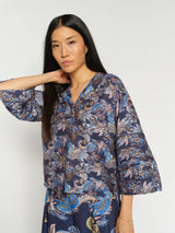 Mos Mosh | Aleysa Paisley Blouse | Crown Bue