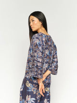 Mos Mosh | Aleysa Paisley Blouse | Crown Bue
