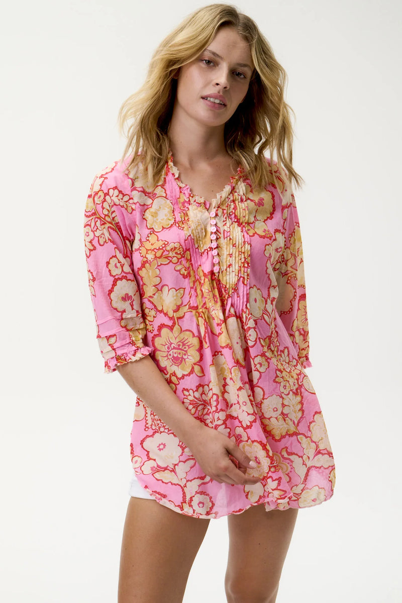 oneseason | Poppy Top | Coral Bay | Pink
