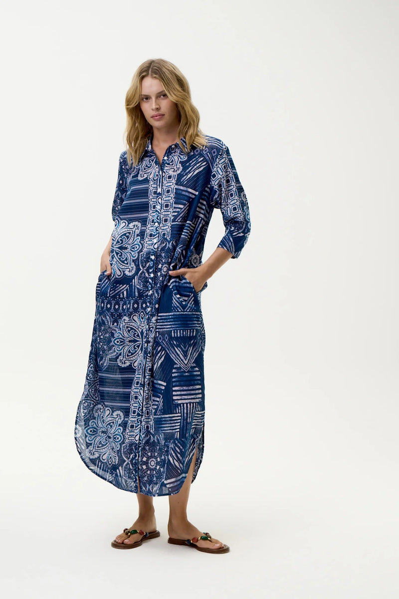 oneseason | Daisy | Mandala | Navy