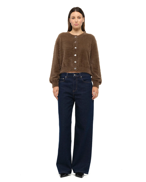 JACANDMOOKI | CAMILLE CARDIGAN  | Mocha