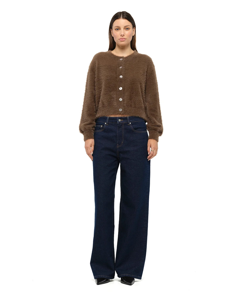 JACANDMOOKI | CAMILLE CARDIGAN  | Mocha