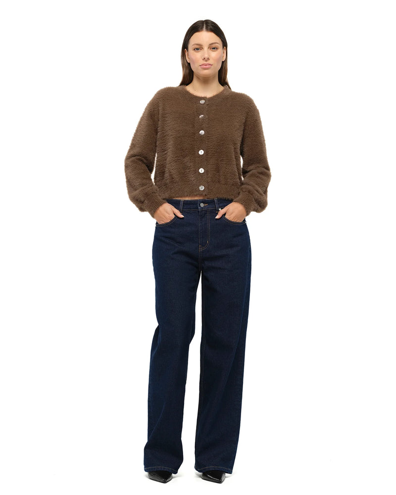 JACANDMOOKI | CAMILLE CARDIGAN  | Mocha