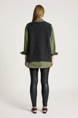 eb+ive | Liora Knit Vest | Char