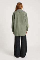 eb+ive | Bodhi Denim Jacket | Olive