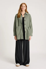 eb+ive | Bodhi Denim Jacket | Olive