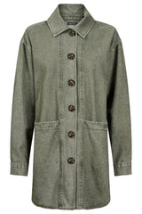 eb+ive | Bodhi Denim Jacket | Olive