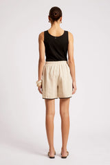 eb+ive | Maris Splice Short | Tusk / Black