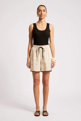 eb+ive | Maris Splice Short | Tusk / Black