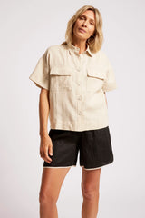 eb+ive | Maris Shirt | Tusk