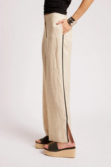 eb+ive | Maris Splice Pant | Tusk / Black