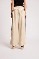 eb+ive | Maris Splice Pant | Tusk / Black