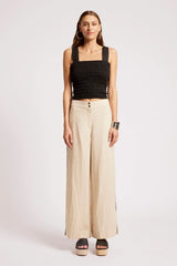eb+ive | Maris Splice Pant | Tusk / Black