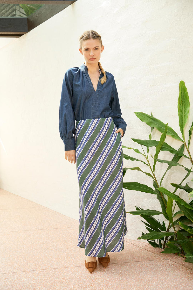 The Dreamer Label | Chloe Denim Blouse