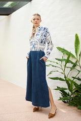 The Dreamer Label | River Bird Shirt | White