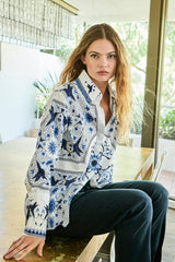 The Dreamer Label | River Bird Shirt | White
