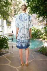 The Dreamer Label | Lucia Woodstock Dress | Ocean