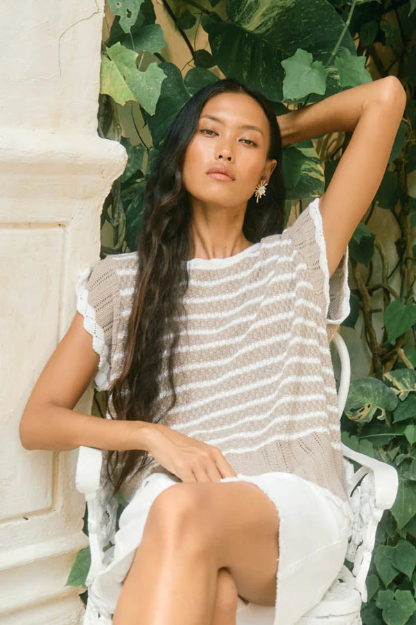 isle of mine | Ida Knit Top | Canvas