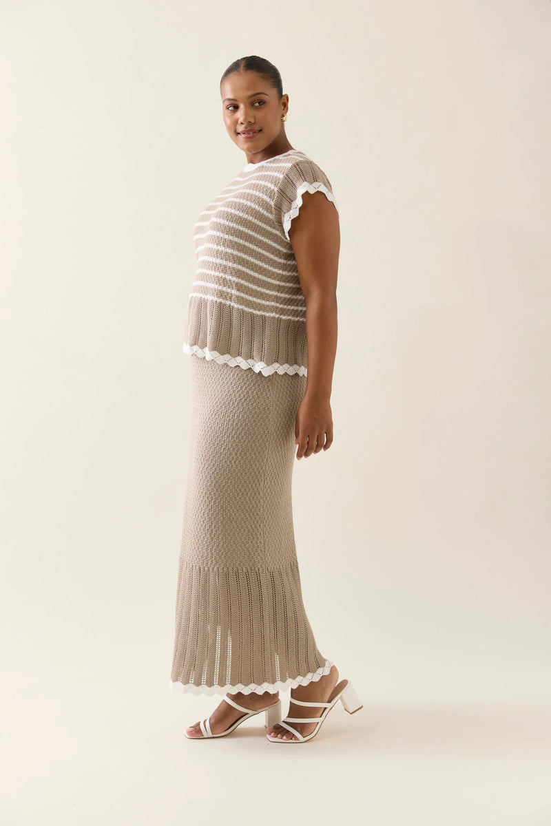 isle of mine | Ida Knit Top | Canvas