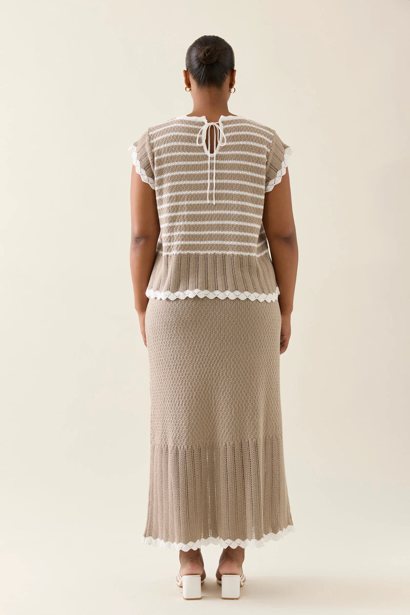 isle of mine | Ida Knit Top | Canvas