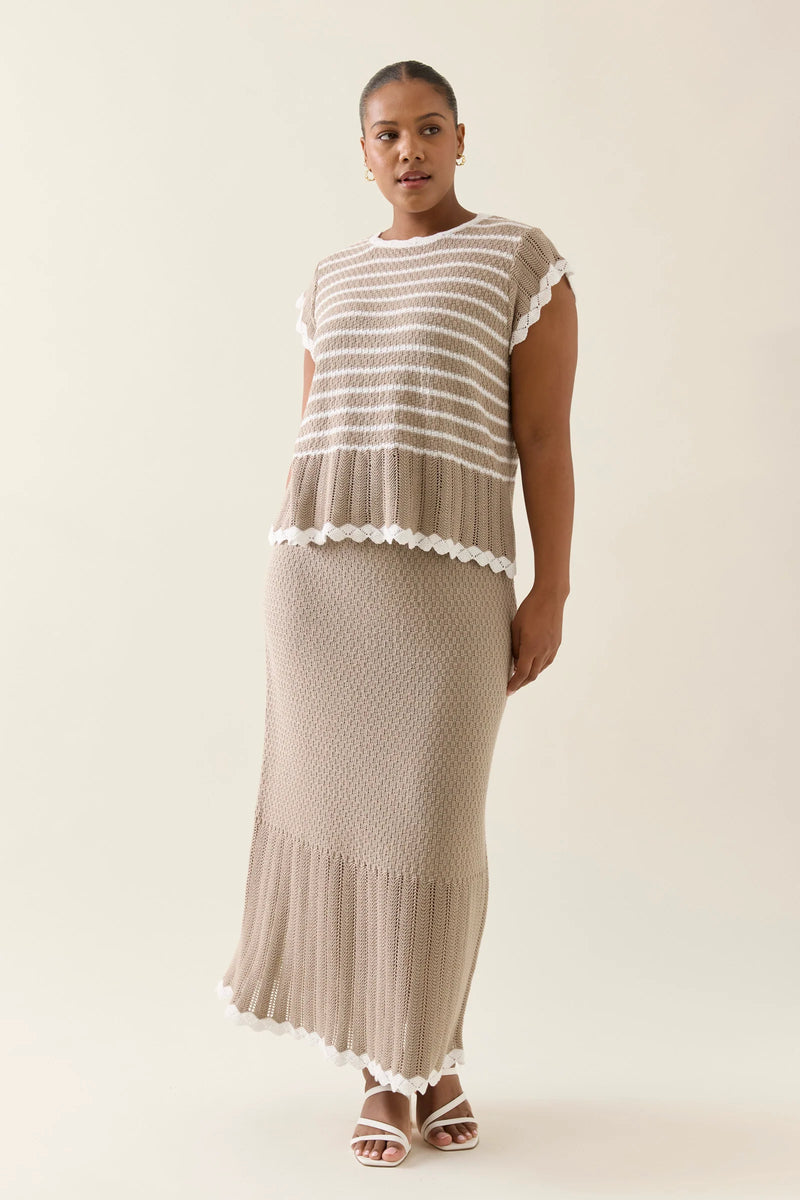isle of mine | Ida Knit Top | Canvas