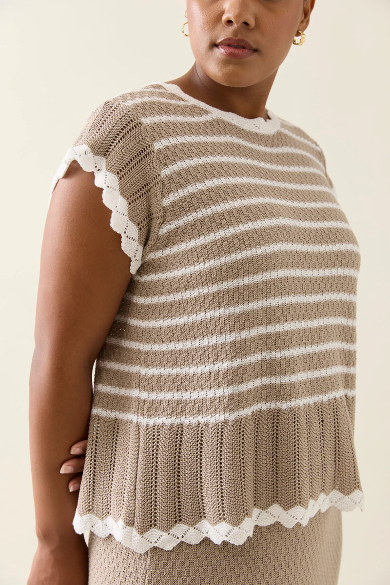 isle of mine | Ida Knit Top | Canvas