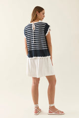 isle of mine | Ida Knit Top | Navy