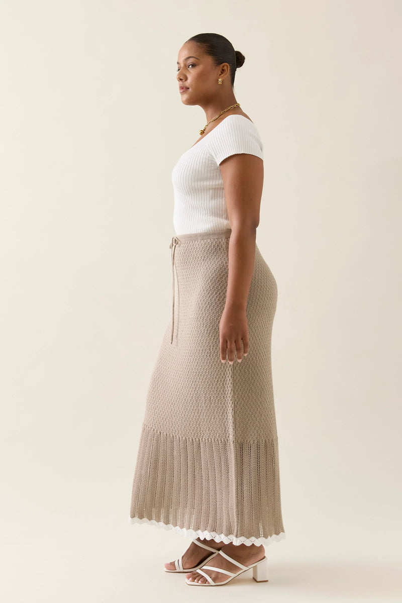 isle of mine | Ida Knit Skirt | Canvas
