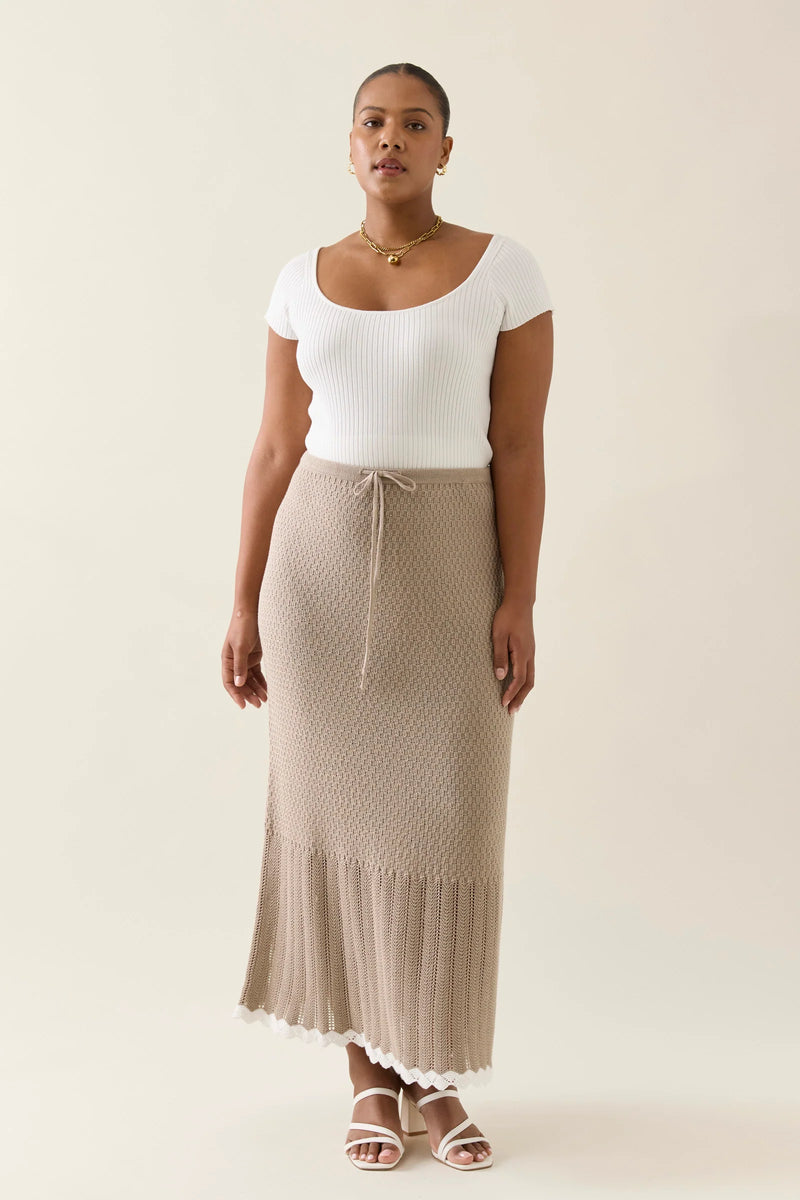 isle of mine | Ida Knit Skirt | Canvas