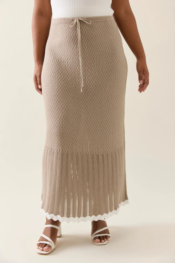 isle of mine | Ida Knit Skirt | Canvas