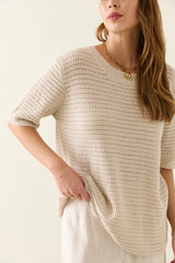 isle of mine | Sylvie Knit Tshirt | Canvas