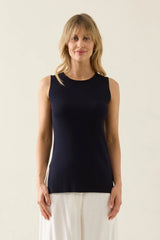 isle of mine | Adele Split Tank | Navy