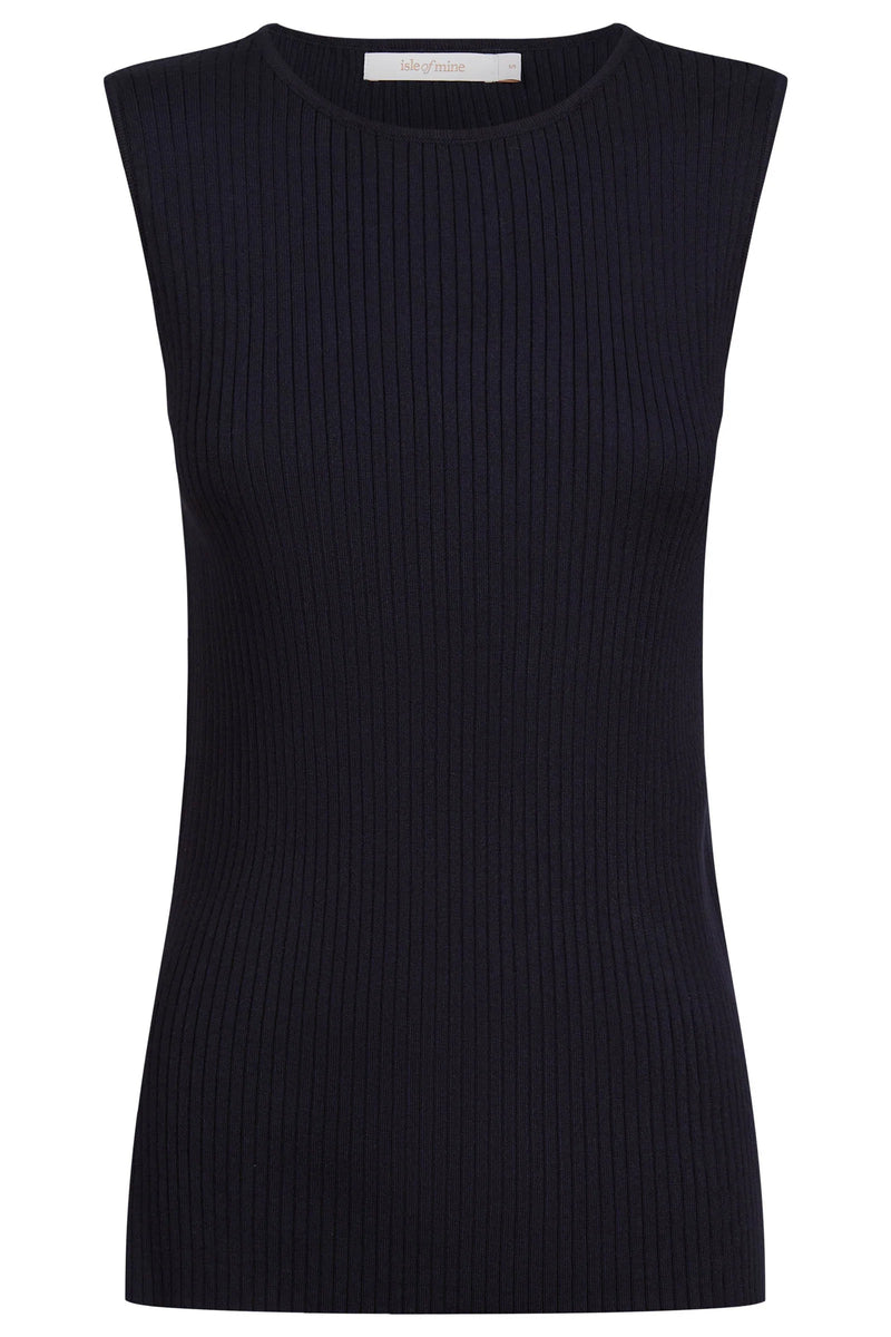 isle of mine | Adele Split Tank | Navy