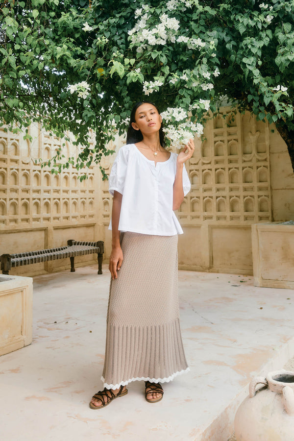 isle of mine | Ida Knit Skirt | Canvas