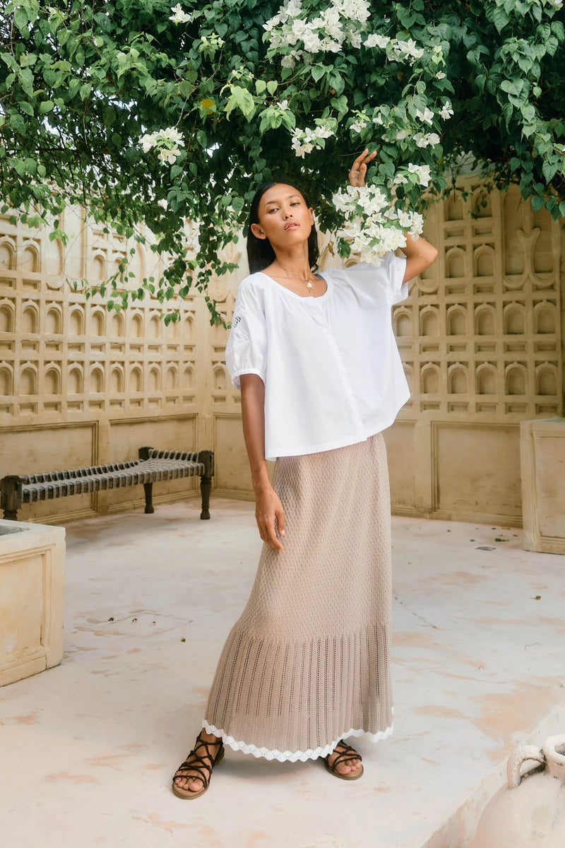 isle of mine | Ida Knit Skirt | Canvas