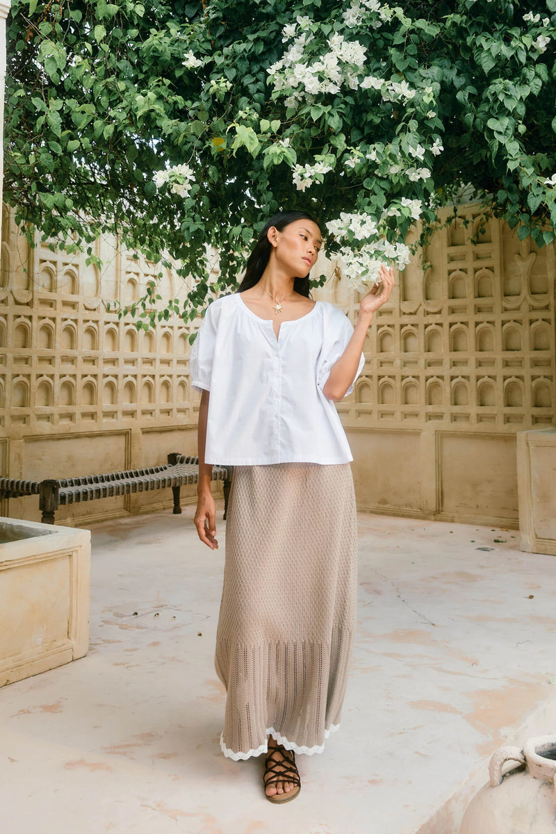 isle of mine | Ida Knit Skirt | Canvas