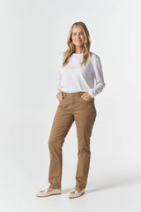 Goondiwindi Cotton | 5 Pocket Twill Jean |Tobacco