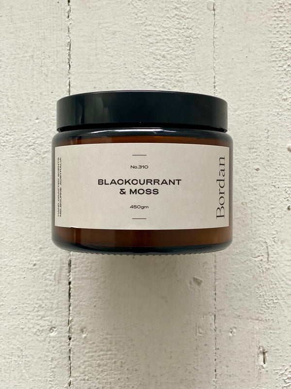 Bordan | 450g Candle | Blackcurrant & Moss