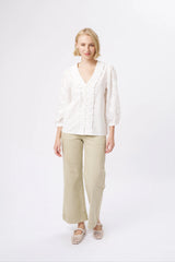 Kireina | Alice Shirt | White