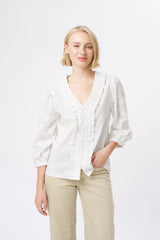 Kireina | Alice Shirt | White