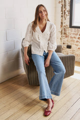 Kireina | Alice Shirt | White