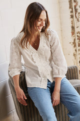 Kireina | Alice Shirt | White