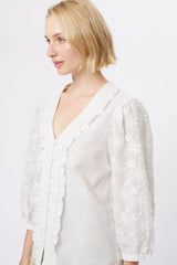 Kireina | Alice Shirt | White
