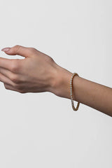 Liberte | Dolce Vita Cz Bracelet | Rhodium Silver